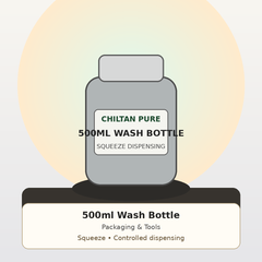 500ml Wash Bottle for Perfume Making ChiltanPure Pakistan