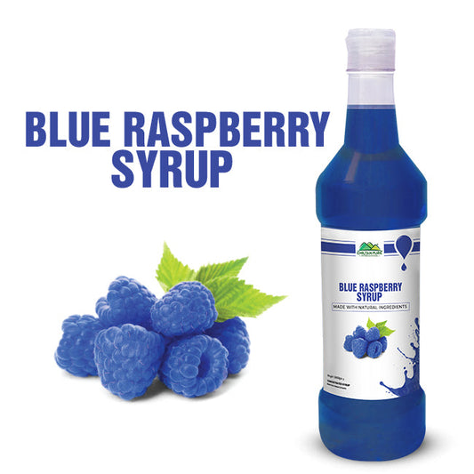 Blue Raspberry Syrup – Perfect berry Infusion for Slushies, Cocktails & Lemonades