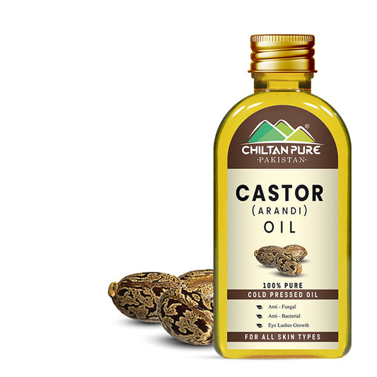 Castor Oil – Eyelsh Growth Enhancer, Beneficial for Acne – Prone Skin, Makes Hair Smooth & Shiny