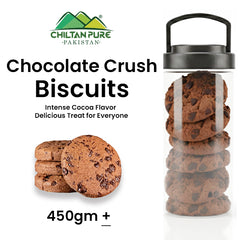 Chocolate Crush Biscuit / Chocolate Crush Cookies / Made With Organic Desi Butter, Bakery Biscuit