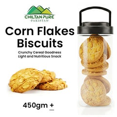 Corn Flakes Biscuit / Corn Flakes Cookies / Made With Organic Desi Butter, Bakery Biscuit