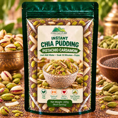 Instant Chia Pudding – Pistachio Cardamom – 200g