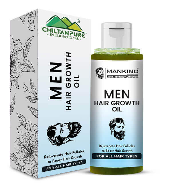 Men Hair Growth Oil – Encourages Scalp Circulation, Repair Hair Damage, Rejuvenate Hair Follicles to Boost Hair Growth,, Doctor's 👨⚕️ Recommended