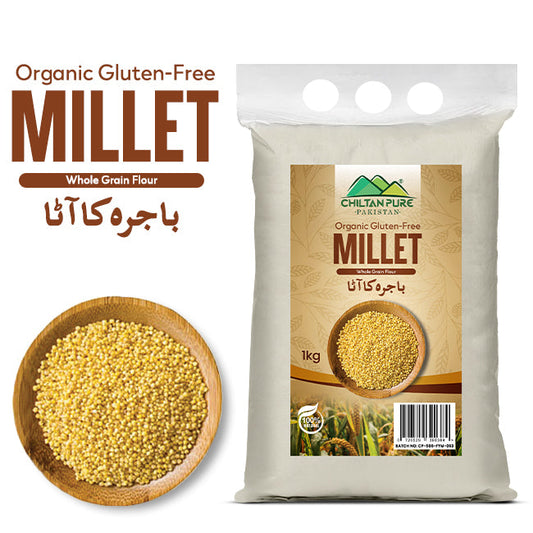 Millet Flour - (باجرے کا آٹا) bajra ka Atta - 1kg