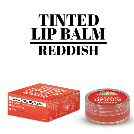 Reddish Tinted Lip Balm – Prevent Dry & Chapped Lips, Makes Lips Soft & Supple & Give Cherish Blush to Your Lips!