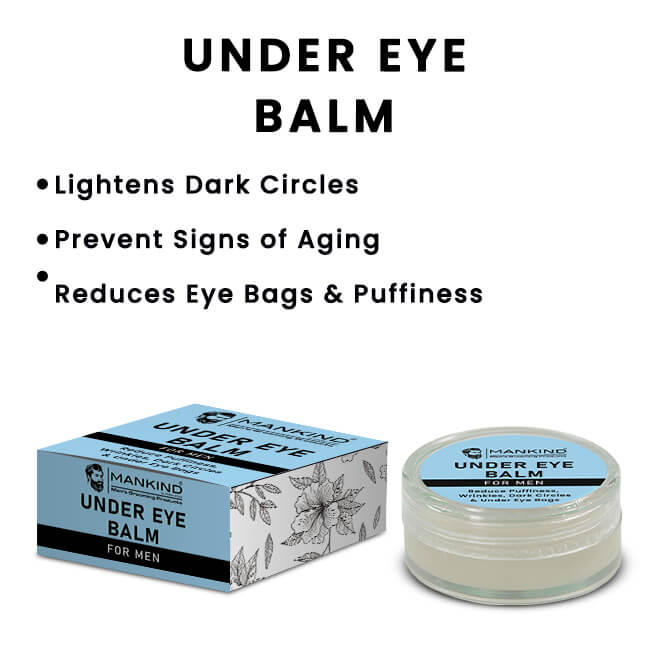 Under Eye Balm (for Men) – Reduce Puffiness, Wrinkles, Dark Circles & Under Eye Bags 20ml