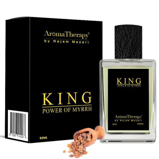 King Natural Perfume - Elevate Your Aura and Charm with Myrrh Bliss (Burberry brit & Tomford Tuscan)
