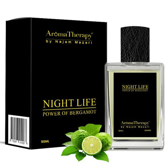 Night Life Natural Perfume - Infused with Bergamot for a Citrusy, Blissful Fragrance that Captivates the Senses (Guilty absoult)