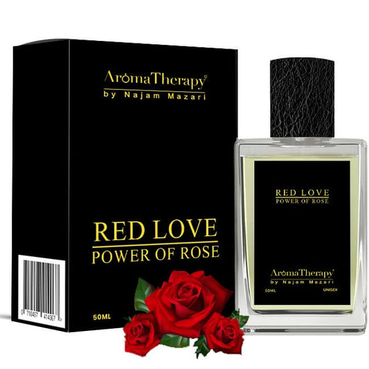 Red Love Natural Perfume - Freshly Blooms of Roses for a Romantic Touch (Gucci Flora)