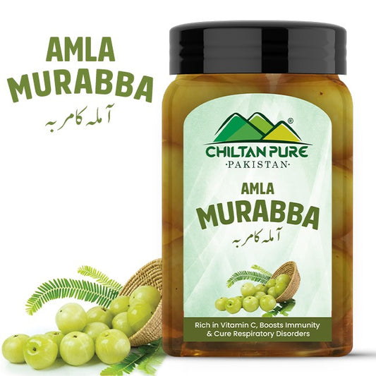 Amla Murabba / (آملہ کا مربہ) / Alluring Blend of Tangy Indian Gooseberries & Spices, Abundant in Vitamin C, Boosts Immunity & Cure Respiratory Disorders, Secret of Overall Well-Being