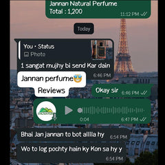 Janan Natural Perfume - Embrace the Power of Cedarwood in Every Scent (Janan Gold and Silver)