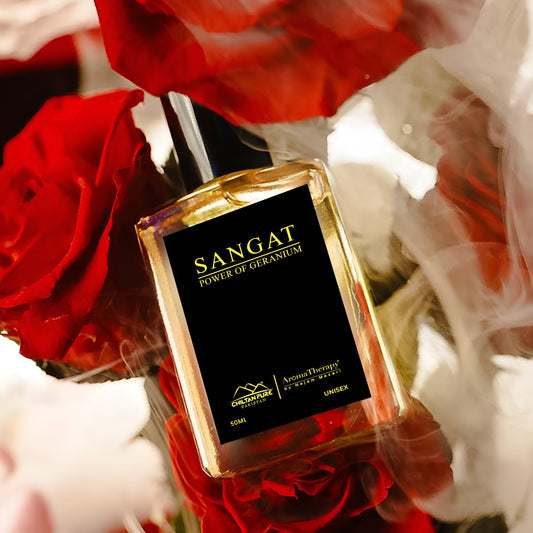 Sangat Natural Perfume -Made With Geranium - A Powerful Fragrance to Inspire (Mont Blanc)
