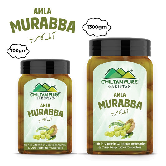Amla Murabba / (آملہ کا مربہ) / Alluring Blend of Tangy Indian Gooseberries & Spices, Abundant in Vitamin C, Boosts Immunity & Cure Respiratory Disorders, Secret of Overall Well-Being