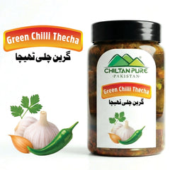 Green Chilli Thecha / گرین چلی ٹھیچا / Gross Weight 400gm± Approx
