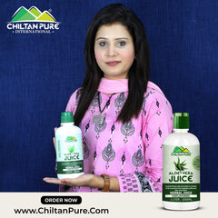 ChiltanPure aloe vera juice 1000ml pack label