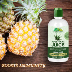 Aloe vera juice pineapple meetha tropical zaiqa glass mein