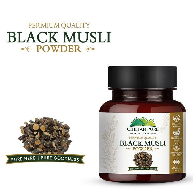 Black Musli Powder - ChiltanPure