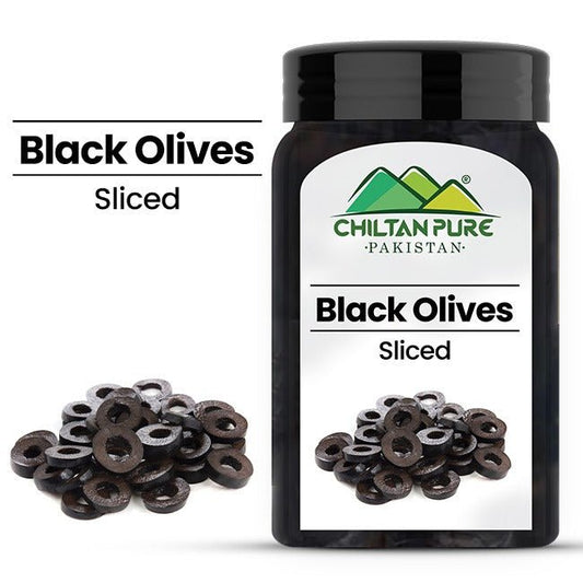 Black Olive Slices – Juicy, Mild & Naturally Delicious Flavor in Every Bite - ChiltanPure