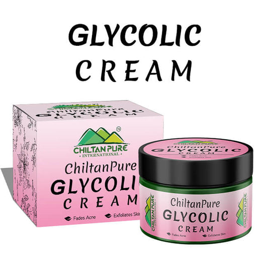 Glycolic Cream – Exfoliates Skin, Treats Acne, Shrink Pores & Reduce Fine Lines & Wrinkles - Mamasjan