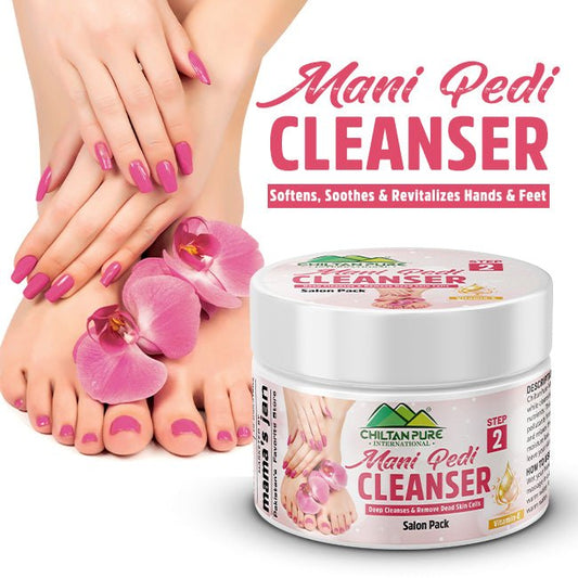 Mani-Pedi Cleanser - Deeply Cleanses, Removes Dead Skin, Soothes Irritation, Fights Bacteria, Giving Brighter Hands & Feet! - Mamasjan