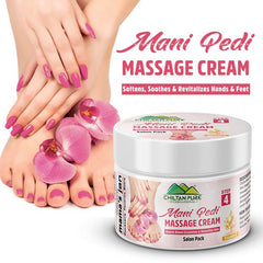 Mani-Pedi Massage Cream - Boosts Blood Circulation, Detoxifies Skin, Moisturizes and Keeps Soft Hands & Feet! - Mamasjan