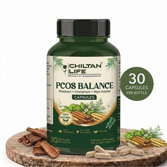Pcos Balance Capsule 100% Qudrati Pcos Balance Tablets 30 Har bottle mein 500mg - ChiltanPure
