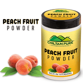 Peach Fruit Powder - Packed with nutrients & anti oxidants , Improves heart health , Protects your health , Prevents certain types of cancer , Reduces allergy symptoms - 100% pure organic - ChiltanPure