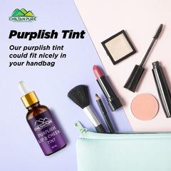 Purplish Lip & Cheek Tint - Smudge-proof, long-wear gives a glow to the face and a natural finish product - 100% Organic lip stain - Mamasjan