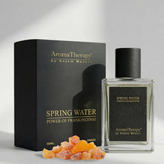 Spring Water Natural Perfume - Infused with frankincense for a refreshing scent that soothes the senses.