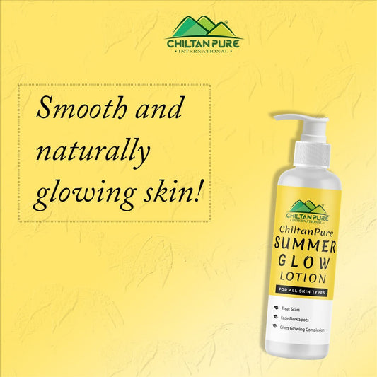 Summer Glow Lotion – Nourishes Skin, Minimize Pores, Illuminates Skin Inside Out & Fades Hyperpigmentation - Mamasjan