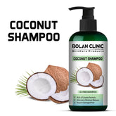 Coconut Shampoo – Rich & Creamy Formula, Maintains Moisture Balance, Repairs Damaged Hair