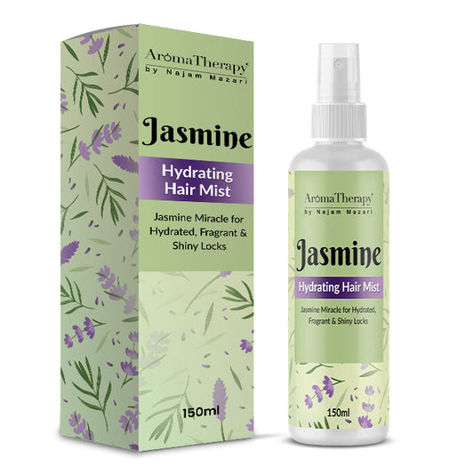 Jasmine Hydrating Hair Mist - Jasmine Miracle for Hydrated, Fragrant & Shiny Locks -  💯Organic