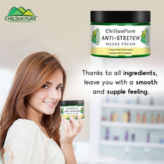 Anti-Stretch Marks Cream – Formulated With Shea Butter, Coco Butter & Vitamin E, Prevent Scars & Stretch Marks With Intense Hydration & Smoothing 30ml - Mamasjan