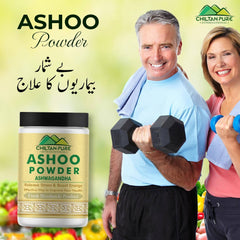 ChiltanPure ashoo powder packaging back label