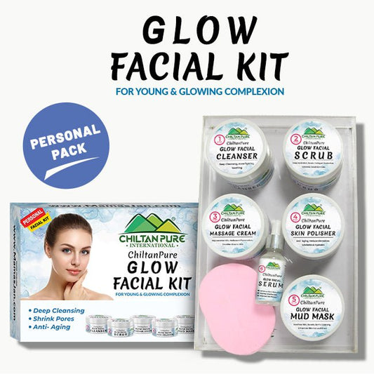 Glow Facial Kit (4x Results) – Deep Cleansing, Anti- Aging & Enhances Skin’s Natural Glow,, 5️⃣ ⭐⭐⭐⭐⭐ RATING - Mamasjan