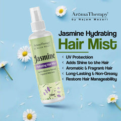 Jasmine Hydrating Hair Mist - Jasmine Miracle for Hydrated, Fragrant & Shiny Locks - 💯Organic