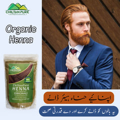 ChiltanPure organic mehndi powder pouch aur powder texture
