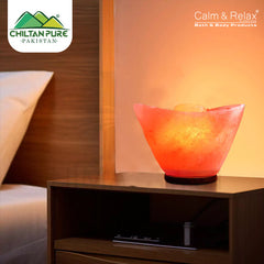 Unique Ingot Shape Natural Rock Salt Pink Salt Lamp