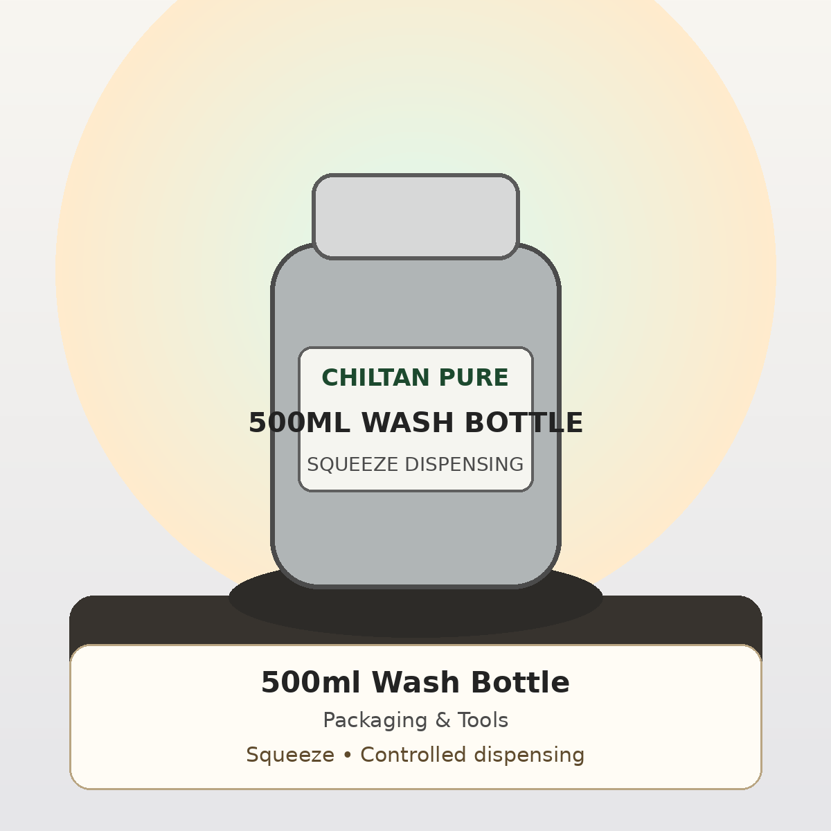 500ml Wash Bottle for Perfume Making ChiltanPure Pakistan