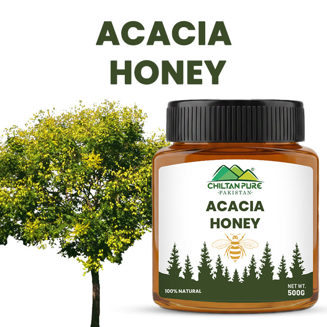 Acacia Honey – Contains Antioxidant & Antibacterial Properties, Help Speed Wound Healing & Prevent Bacterial Contamination