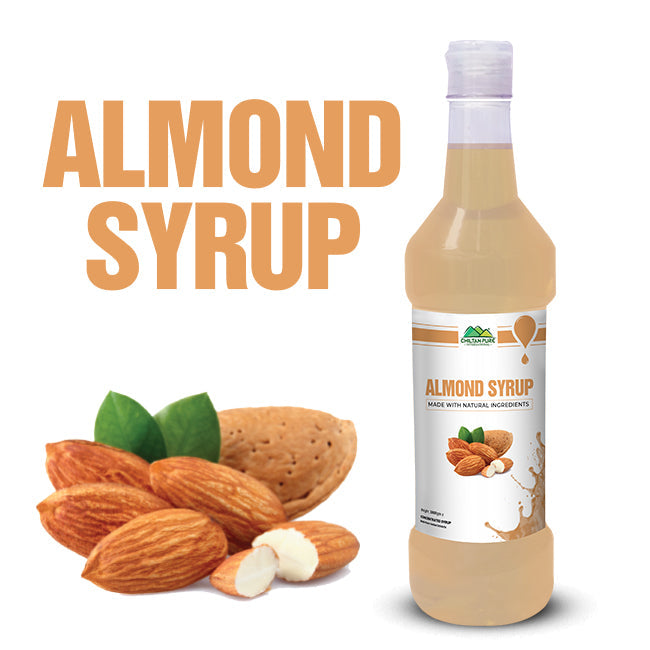 Almond Syrup \ Sharbat - Source of Magnesium and Good Fat, Healthy Nutritious Summer Drink