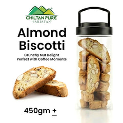 Almond Biscotti Cookies / Made With Organic Desi Butter, Bakery Biscuit
