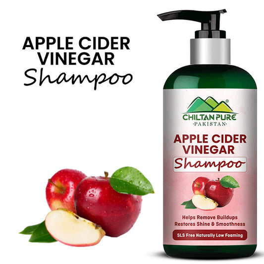 Apple Cider Vinegar Shampoo – Enhance Hair Shine, Balance PH Level of Hair, Promote Hair Growth & Strengthen Hair Follicles