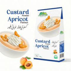 Custard Powder Apricot / کسٹرڈ پاؤڈر خوبانی / Gross Weight 285gm±