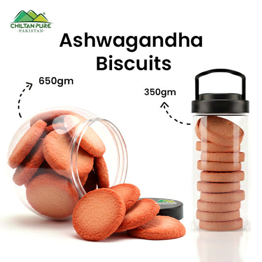 Ashwagandha Biscuit Cookies / Made With Organic Desi Butter, Bakery Biscuit