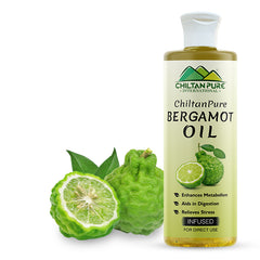 Bergamot Infused Oil – Asthma Prevention, Eases Anxiety, Promotes Healthy Hair & Facilitates Skin Care 200ml