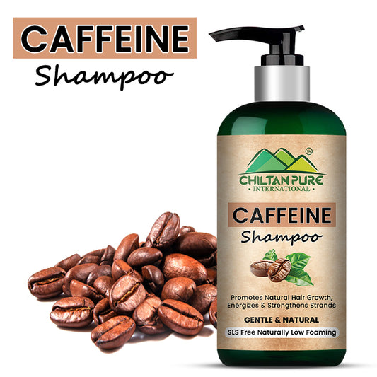 Caffeine Shampoo – Stimulate Hair Growth, Strengthen Hair Follicles, Calms Itchy Scalp & Prevents Dandruff 250ml