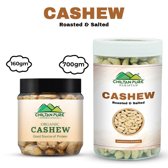 Cashew Nuts – Promotes weight loss, Improves heart health, rich in fiber & protein, contains variety of vitamins & minerals – 100% pure organic 160g