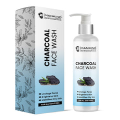 Charcoal Face Wash - Unclogs Pores, Brightens the Skin, and Eliminates Acne & Blackheads.