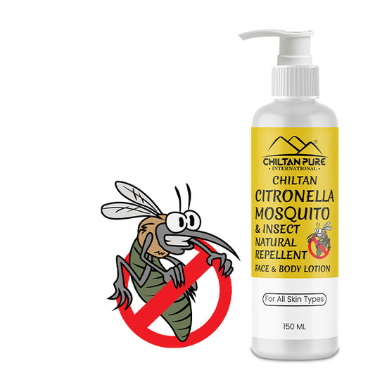 Citronella Mosquito Natural Repellent Body Lotion – Works against mosquito, Eliminate infections, Contain Anti-inflammatory properties – 100% natural 150ml